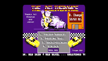 Atari ST Compacted Disk (CD) Scrollers [321] The Deliverance CD #009