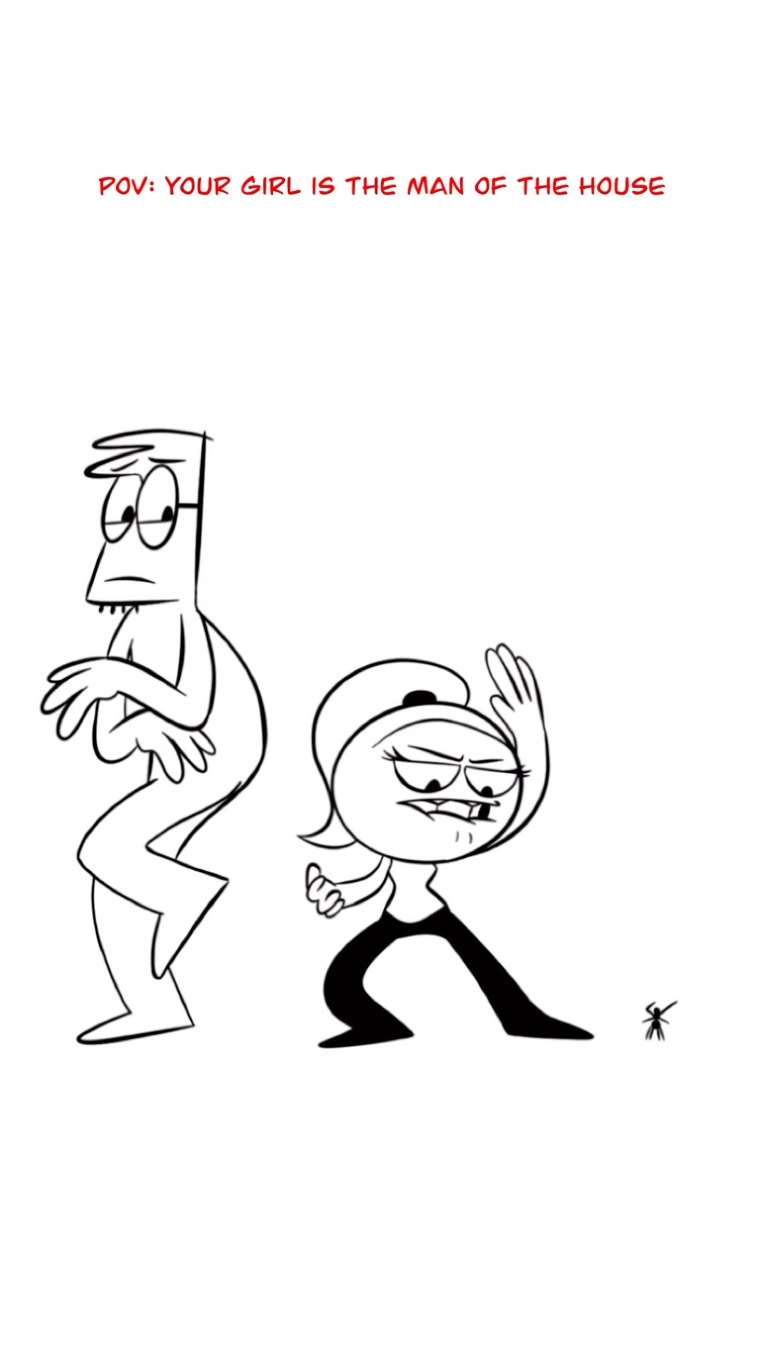 Man Of The House ? (Animation Meme) #shorts