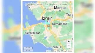 Izmir Depremi 3.2 Büyüklüğünde Deprem Izmirin 6.9 Km Güneydoğusunda Sallandı, Izmir, Türkiye