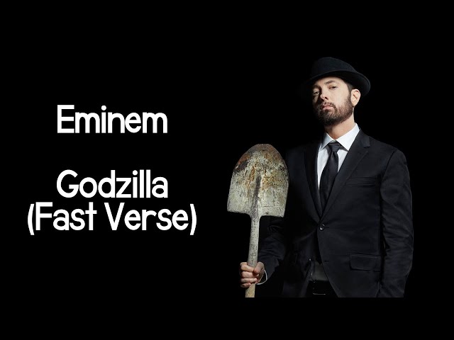 Eminem - Godzilla (Fast Verse) class=