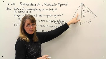 12-2C--Surface Area of Rectangular Pyramid
