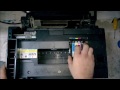 Desarmar y quitar cabezal a Epson tx 115