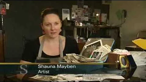 Turning rubbish into works of art