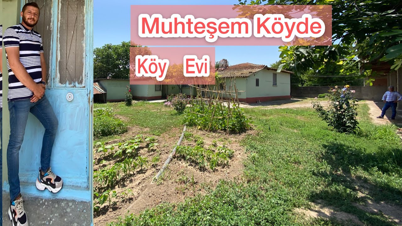 Muhteşem Köyde Köy Evi Ve Bahcesi Satılık ~Köyde Yaşamak İçin Ceketini Al Gel (SATILDI)
