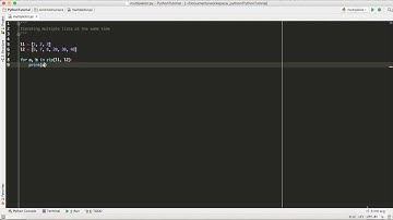 033 Iterating Multiple Lists   Using the Zip Function