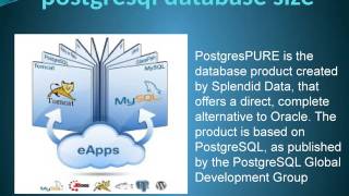 postgresql database size