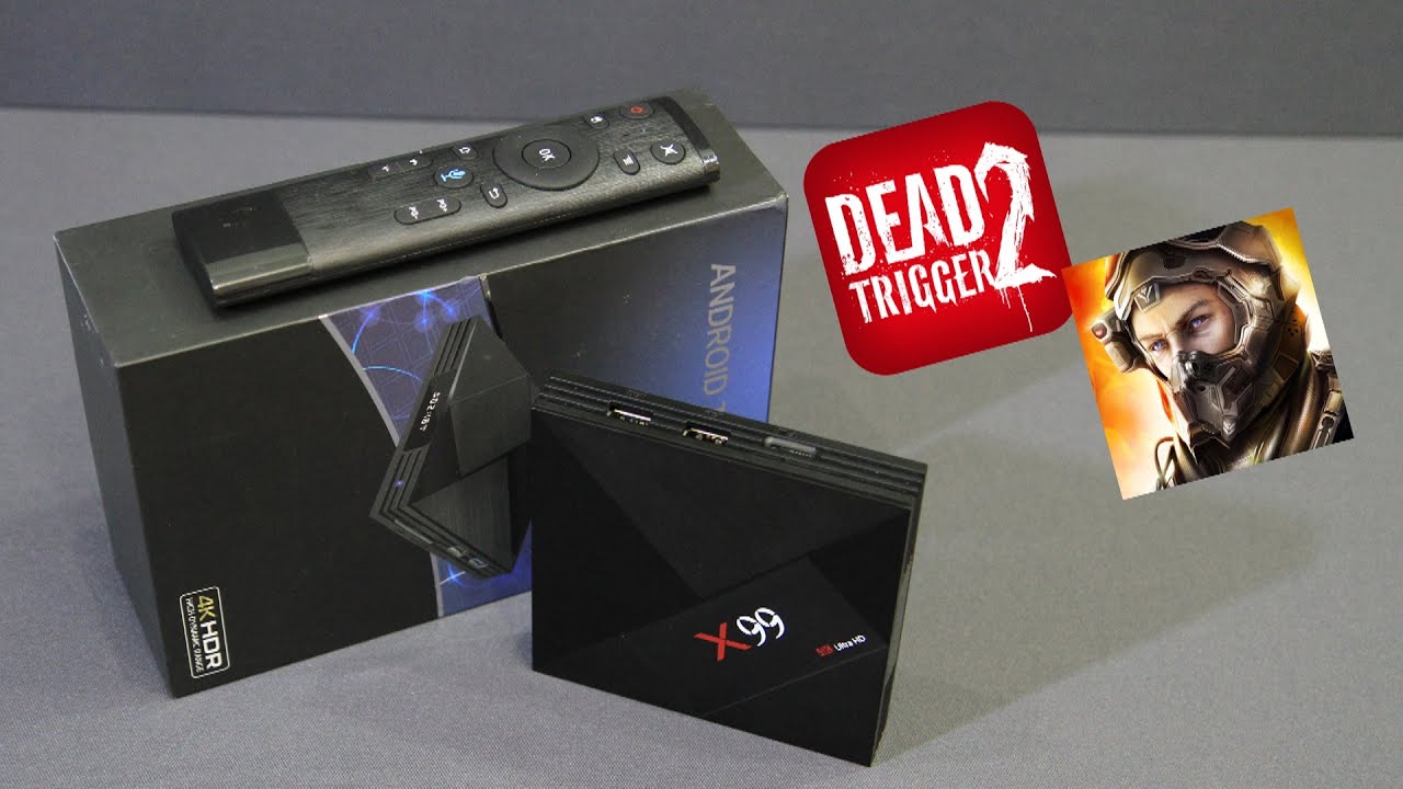 Игровой ТВ бокс X99. RAM 4GB, ROM 64GB / мощный тв бокс / играем на тв приставке