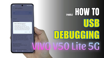 How to Enable USB Debugging on Vivo V50 Lite 5G | Step-by-Step Guide