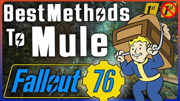 How To Mule Items With And Without Fallout 1st In Fallout 76