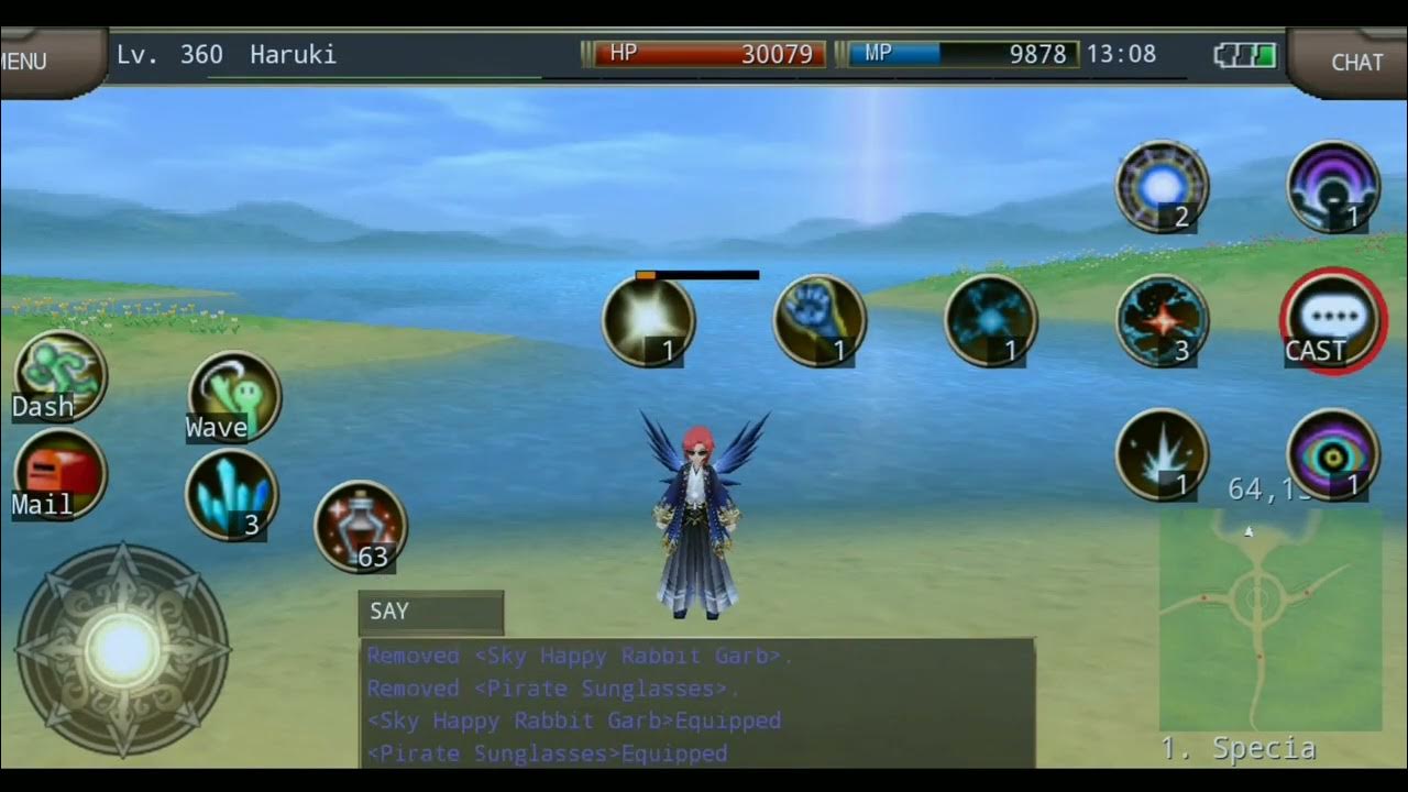 Iruna Online Highwizard Build/Stats/Apos Reveal !! and some random