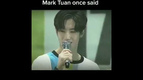 GOT7 mark tuan once said and the members reaction got me crazy