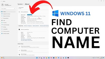 How to Find Computer Name on Windows 11? | PC Name on Windows Desktop or Laptop