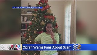 Oprah Warns Fans About Social Media Scam In Her Name