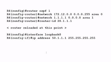 CCNP ROUTE 3:00 Tip:  OSPF Quiz and Command Review