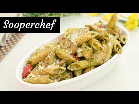 Pesto Pasta With Sausage Recipe By SooperChef