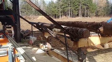 DIY 12v Sawmill Stop and Load Live Log Deck