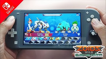 Zoids Wild Blast Unleashed || Nintendo Switch Gameplay