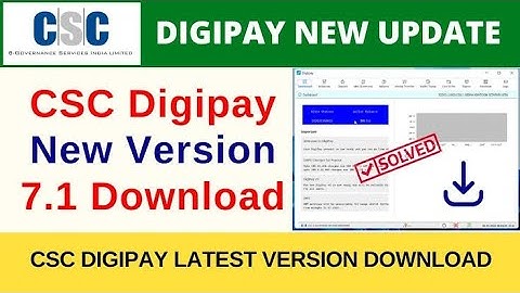 digipay 7.1 install | digipay installation process | how to install digipay in windows 7