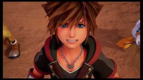 Kingdom Hearts 3 - Keyblade Graveyard: Ephemer "Need Some Help?" Demon Tide Sequence (2019)