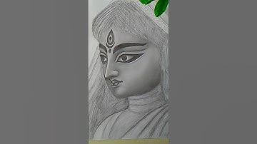 Maa Durga Drawing, 🥰#shorts #art #maadurga #navratrispecial #durga