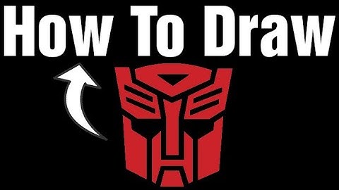 How To Draw The Autobots Logo | Transformers