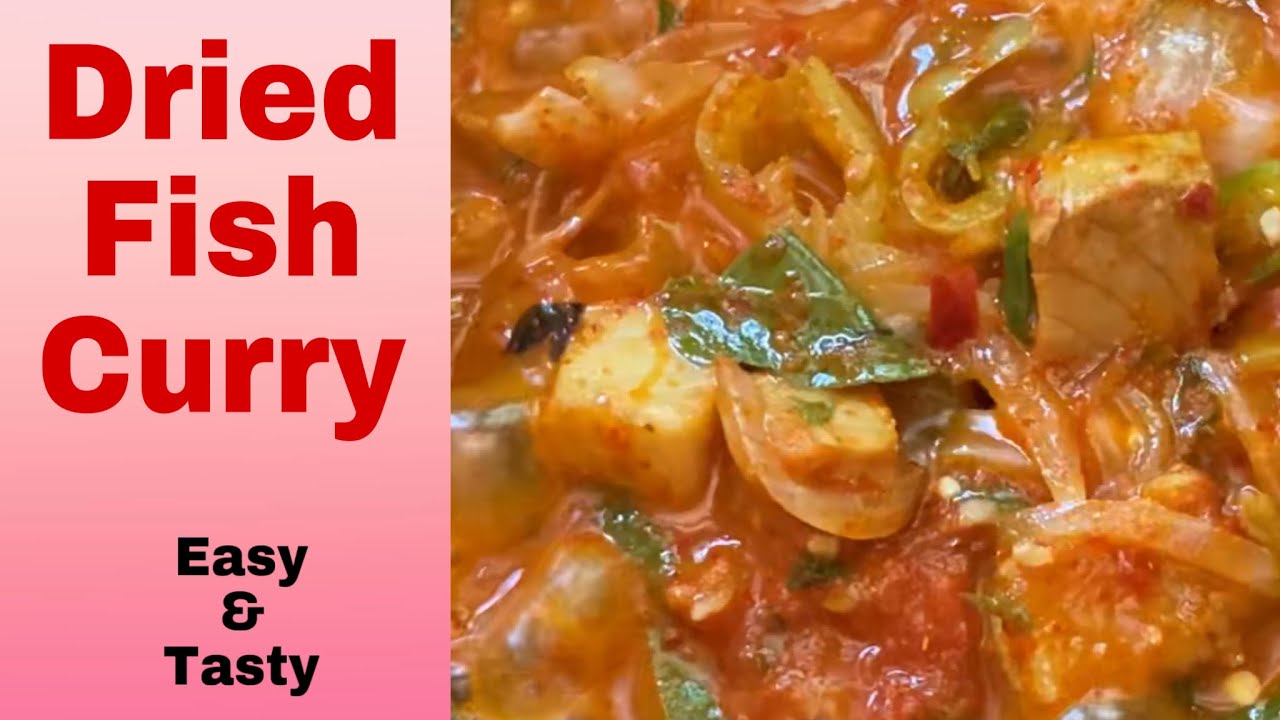 How To Cook A Dried Fish Curry YouTube