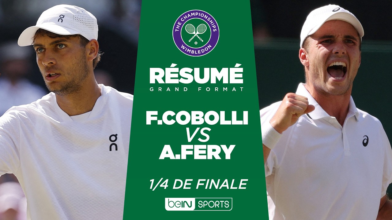 WIMBLEDON : Flavio COBOLLI vs Arthur FERY | 1/4 de finale