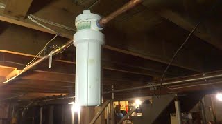 WHOLE HOUSE WATER FILTER INSTALLATION