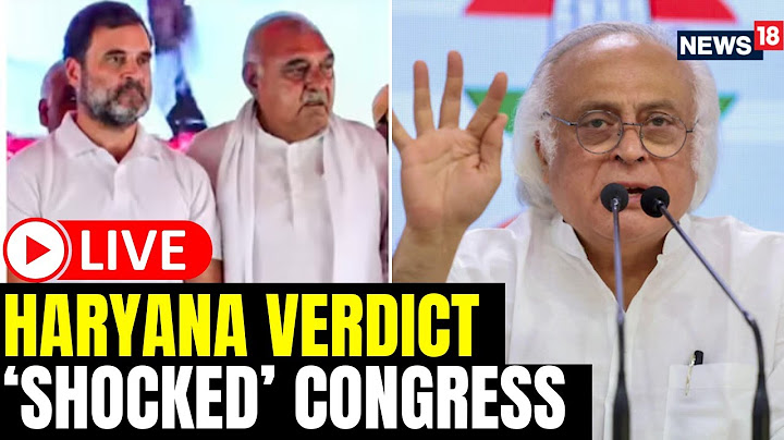 Haryana Election 2024 Results LIVE | Haryana Election Verdict Surprises Congress  | Haryana  | N18L