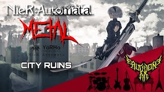 NieR: Automata - City Ruins 【Intense Symphonic Metal Cover】 chords