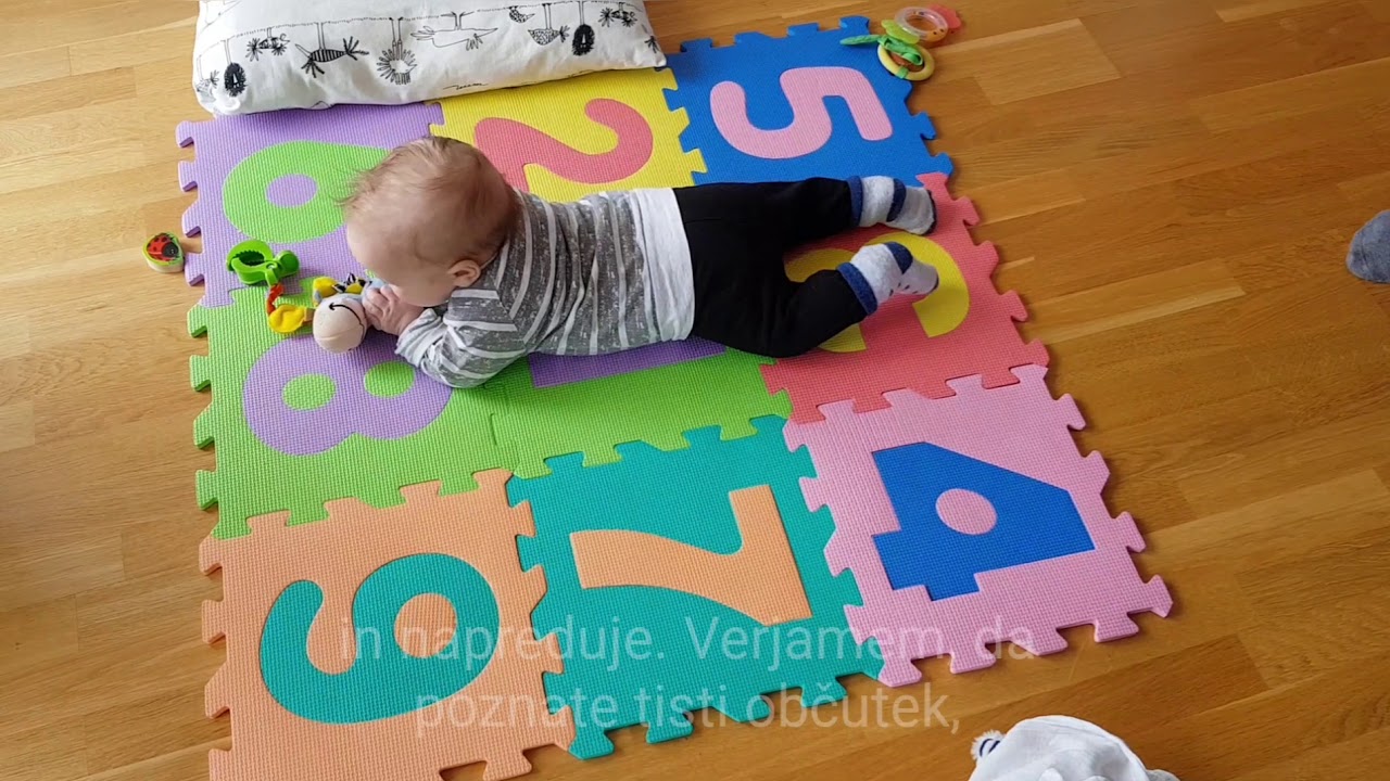 Vaja za zdrav razvoj dojenčka