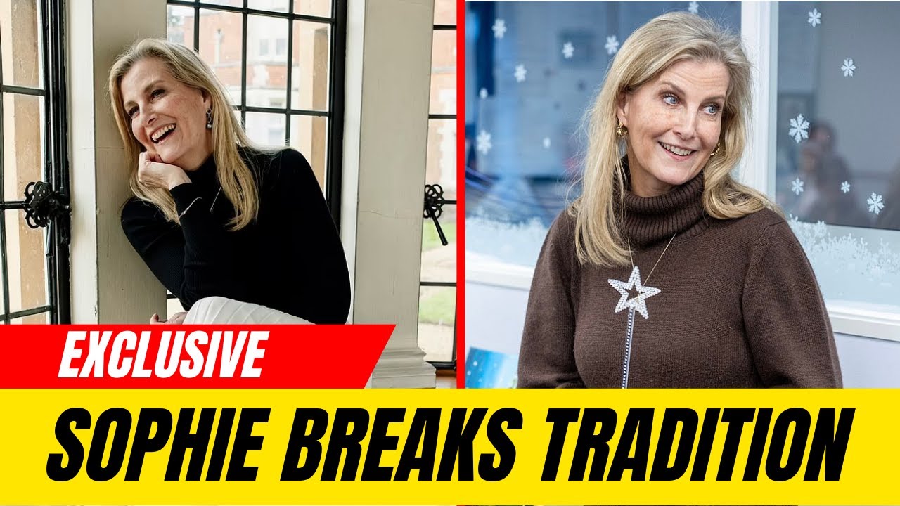 Duchess Sophie breaks away from royal tradition for meaningful initiative