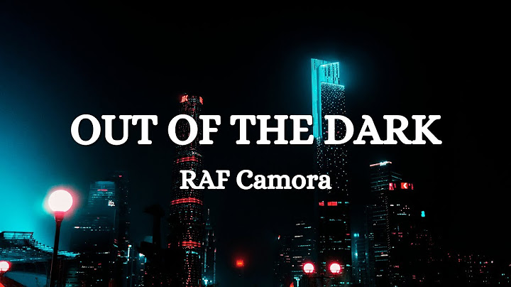 RAF Camora - OUT OF THE DARK (Lyrics)