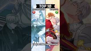 Top 10 Contract Marriage Manhwa That Became Real Love 💍