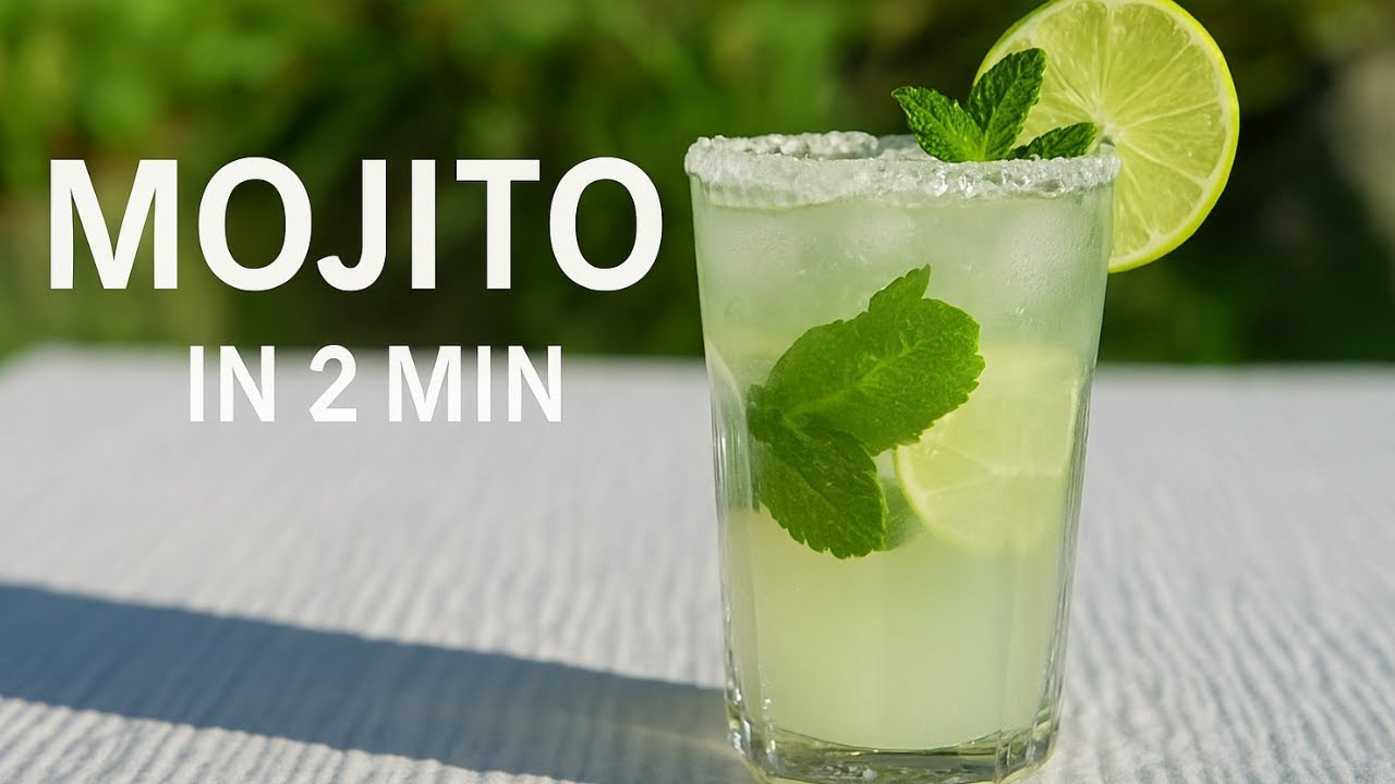 Mojito selbst gemacht – Alkoholfrei & super einfach  | Nur 4 Zutaten!