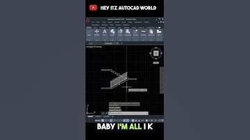 Shortcut to Draw Handrail of Staircase in AutoCAD