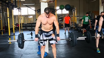 Complex: power clean / front squat / push press / back squat / push press unbroken 7 x 40kg 7 x 50 k