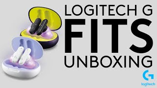 Logitech G FITS LIGHTSPEED Earbuds UNBOXING