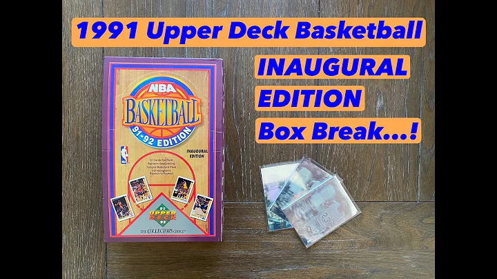 1991-92 Upper Deck Basketball Box Break. Jordan HOLOGRAM Hits...?