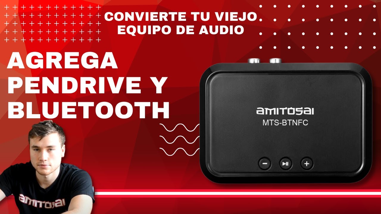 Receptor Bluetooth Auxiliar Coche Adaptador Inalámbrico 4.0 - Temu