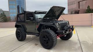 2015 Jeep Wrangler JK Walk Around Hood Open