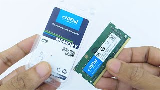 Crucial 8GB DDR4 RAM Upgrade - How To (2666 MHz SODIMM)