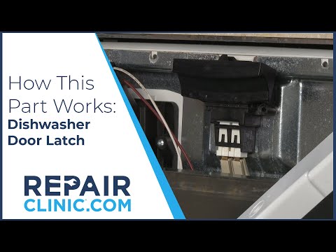 View Video: Dishwasher Door Latch - How it Works & Installation Tips