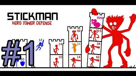 Stick War: Hero Tower Defense - Gameplay Walkthrough Part 1 - Levels 1 - 15 (Android, iOS)