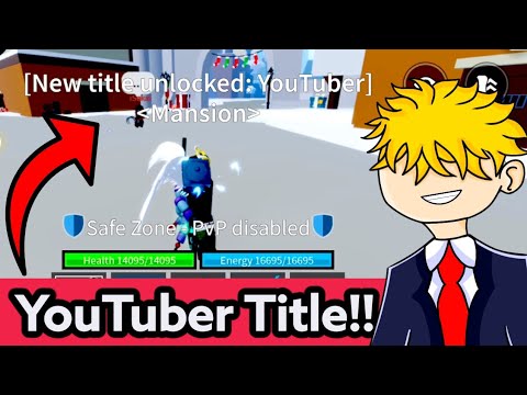 How I got YouTuber Title in Bloxfruits!! (How to get) 🥳🎉 | ROBLOX | Veeru Gamer | @iSekai_iSekai |