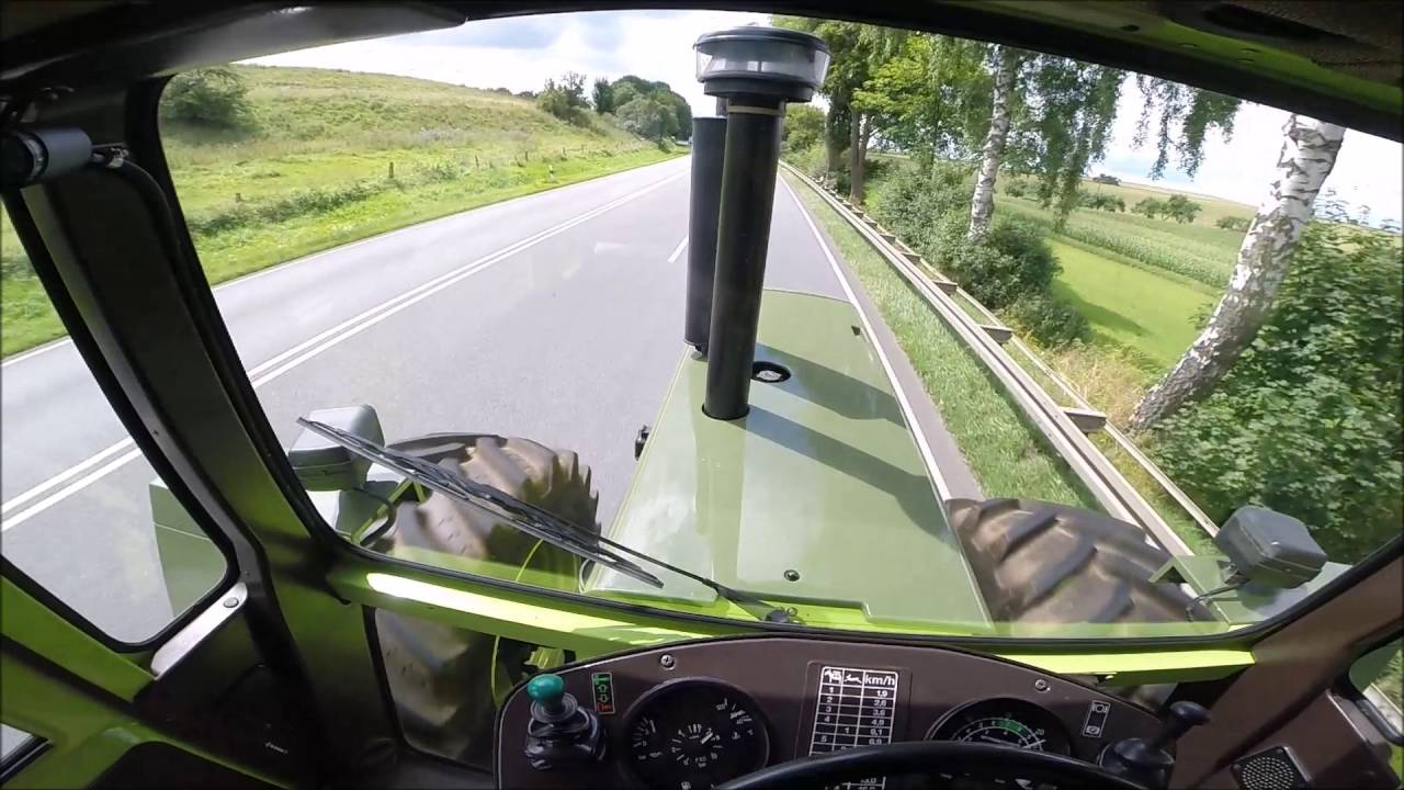 GoPro Hero 3+ @ MB trac 1600 turbo *Raps fahren*