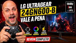 Monitor LG 24GN600-B é Bom? Veja se Esse Monitor Gamer Compensa