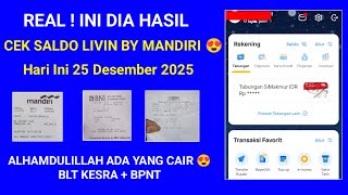 Download Lagu REAL ! HASIL CEK SALDO BPNT TAHAP 4 KKS LAMA HARI INI 25 DESEMBER 2025 ALHAMDULILLAH ADA YANG CAIR MP3