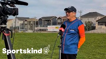 Watch how a text message from an 80-year-old rallied a softball team