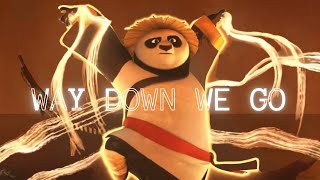 [4K] way down we go - kung fu panda edit
